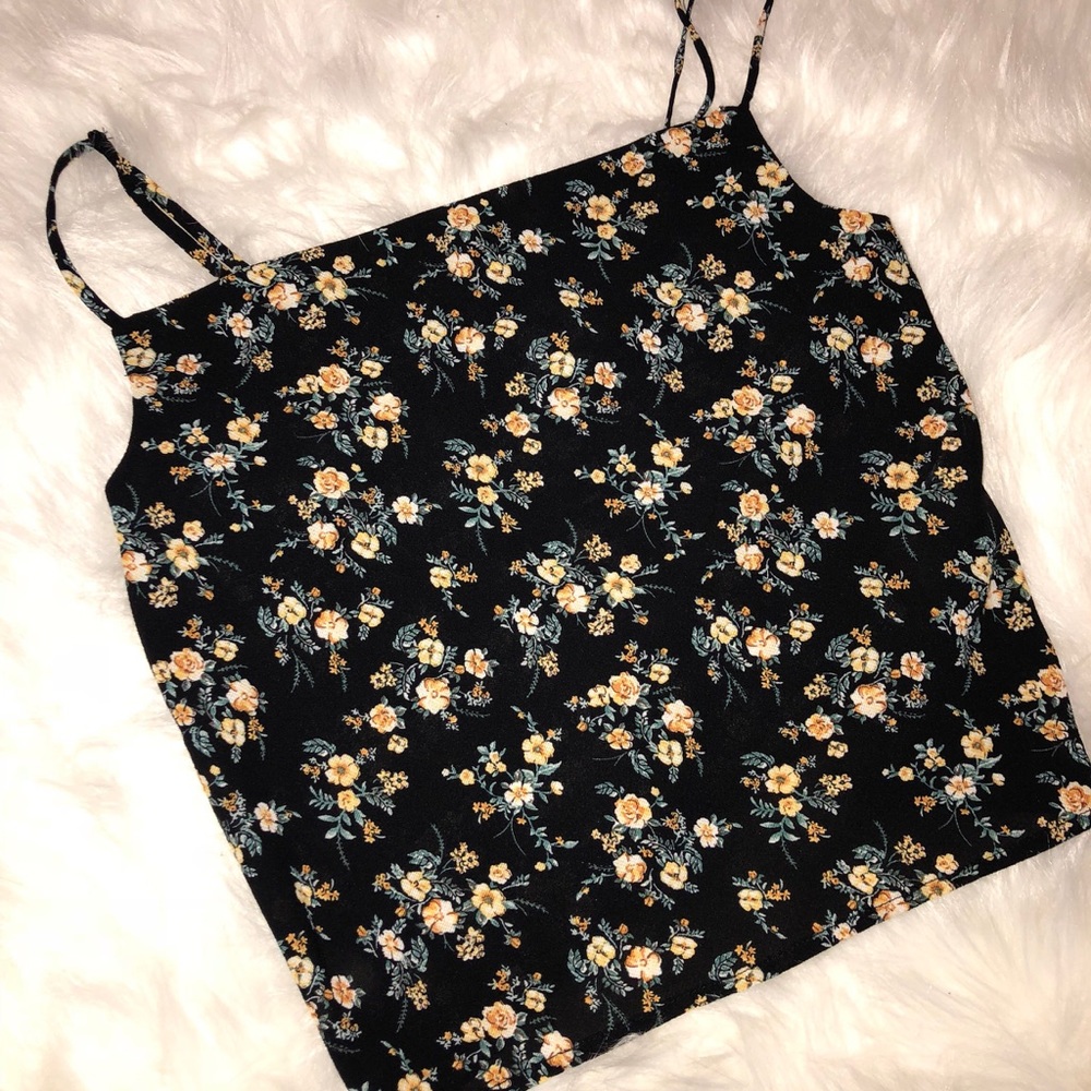 Floral tank top